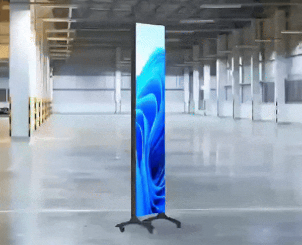 double sided led poster display