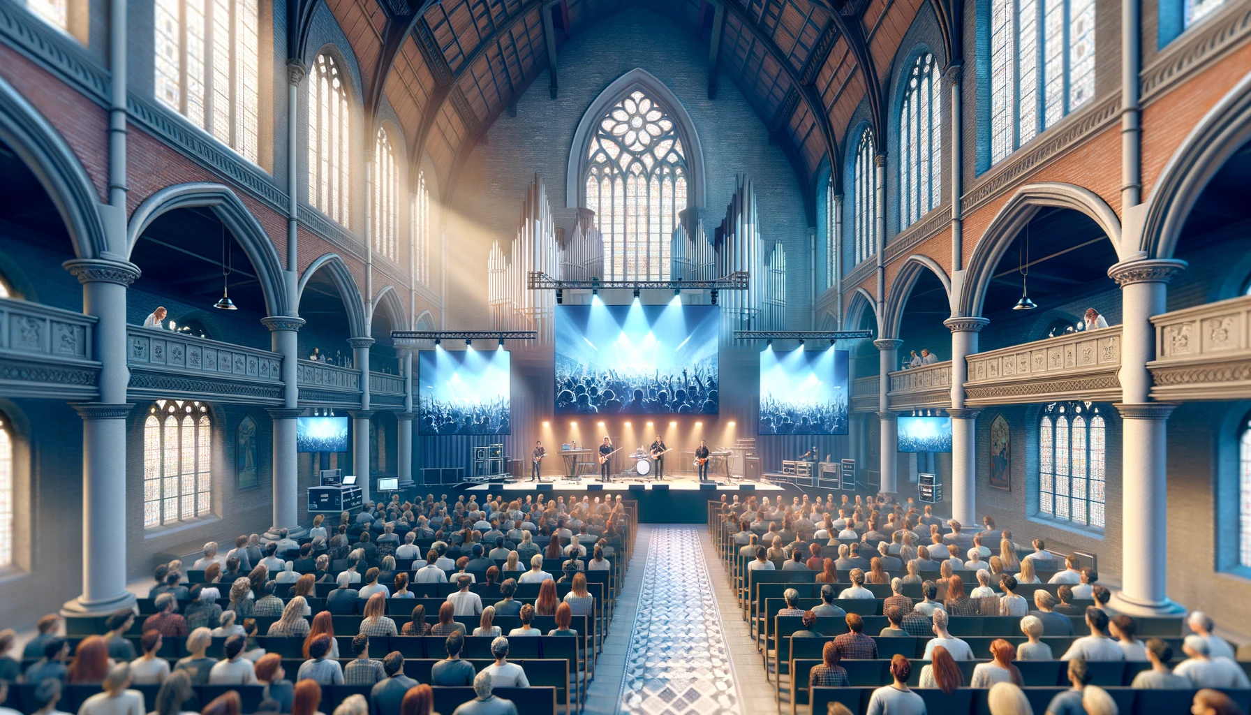 house of worship led display church stage screen