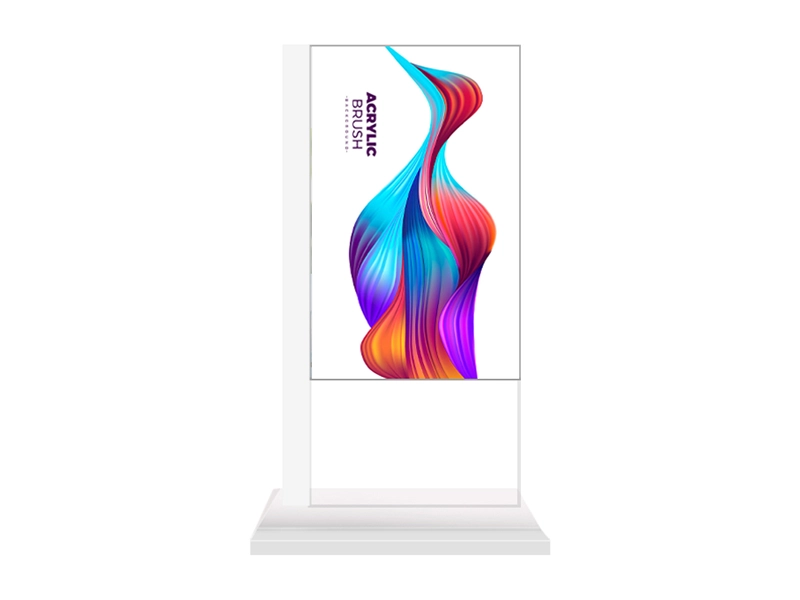 standing OLED Poster display