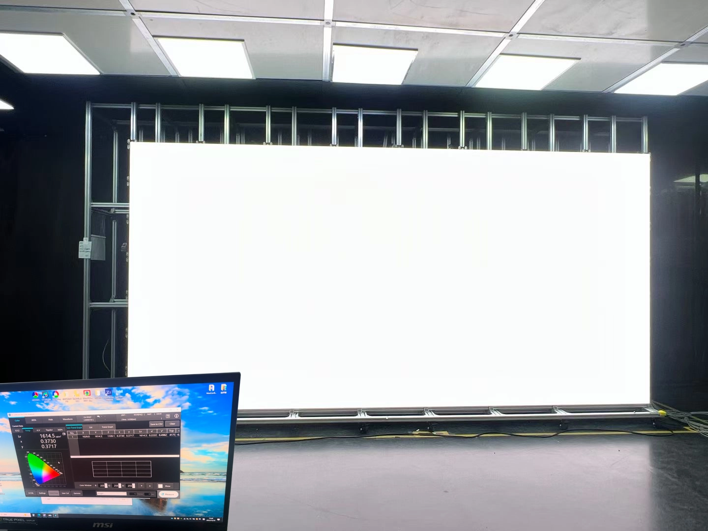 high brightness cob led display indoor