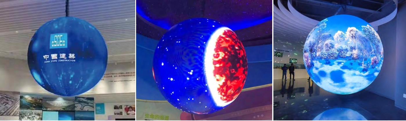 led sphere ball display