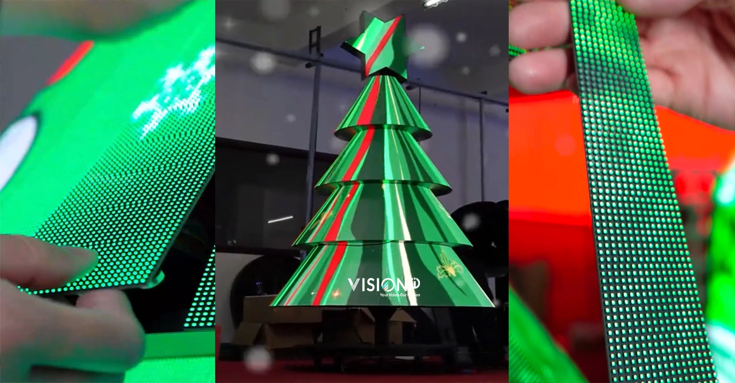 christmas tree led screen cusotmized