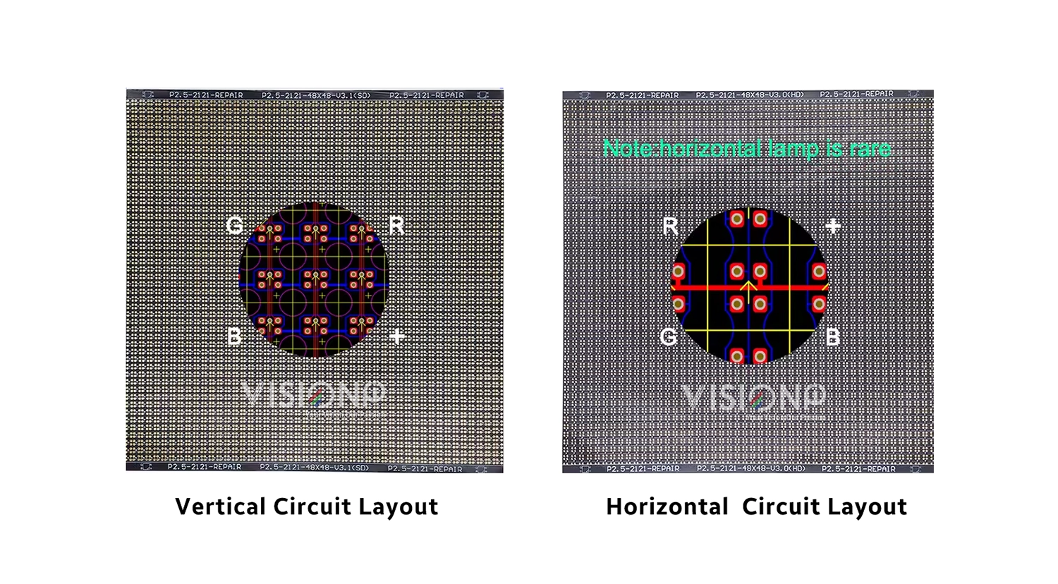 honrizontal circuit pad paper and veritial circuit pad paper