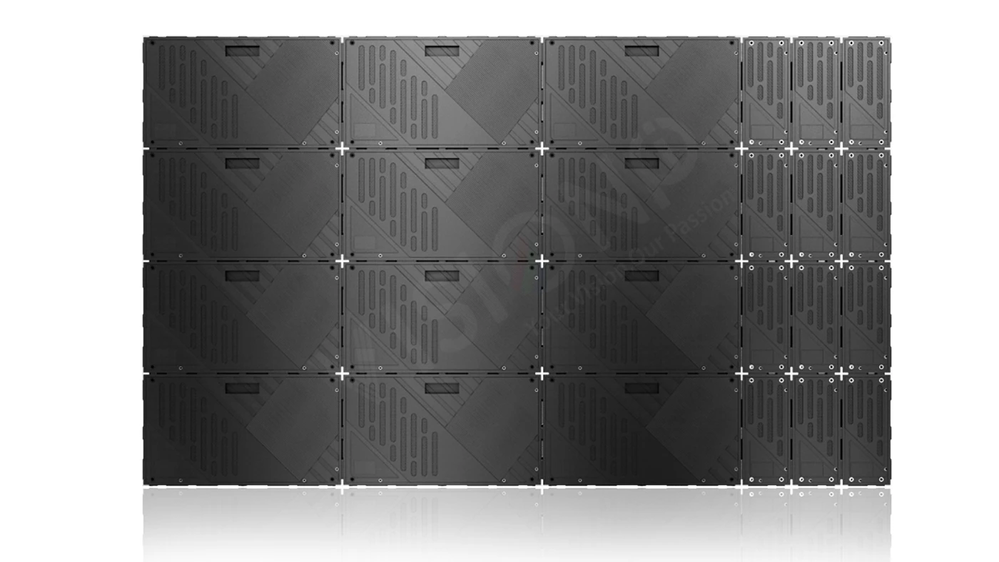 150x337.5mm 600x337.mmm cob led display mixed installation 150x337.5mm 600x337.mmm cob led display mixed installation