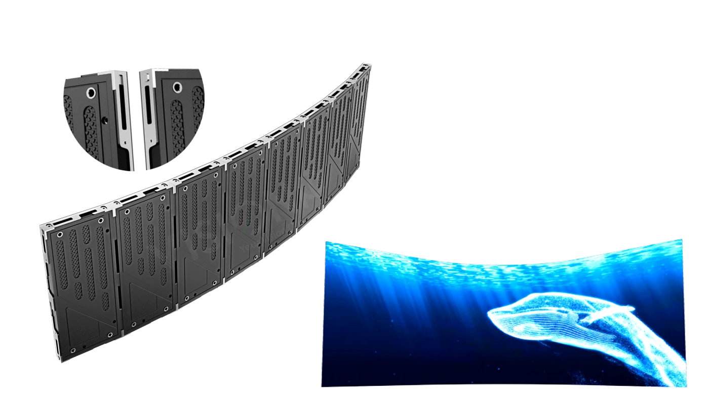 curve cob led display seamless splicing curve cob led display seamless splicing