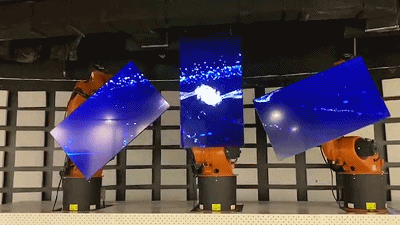 robotic arm led screen on stage robotic arm led screen on stage
