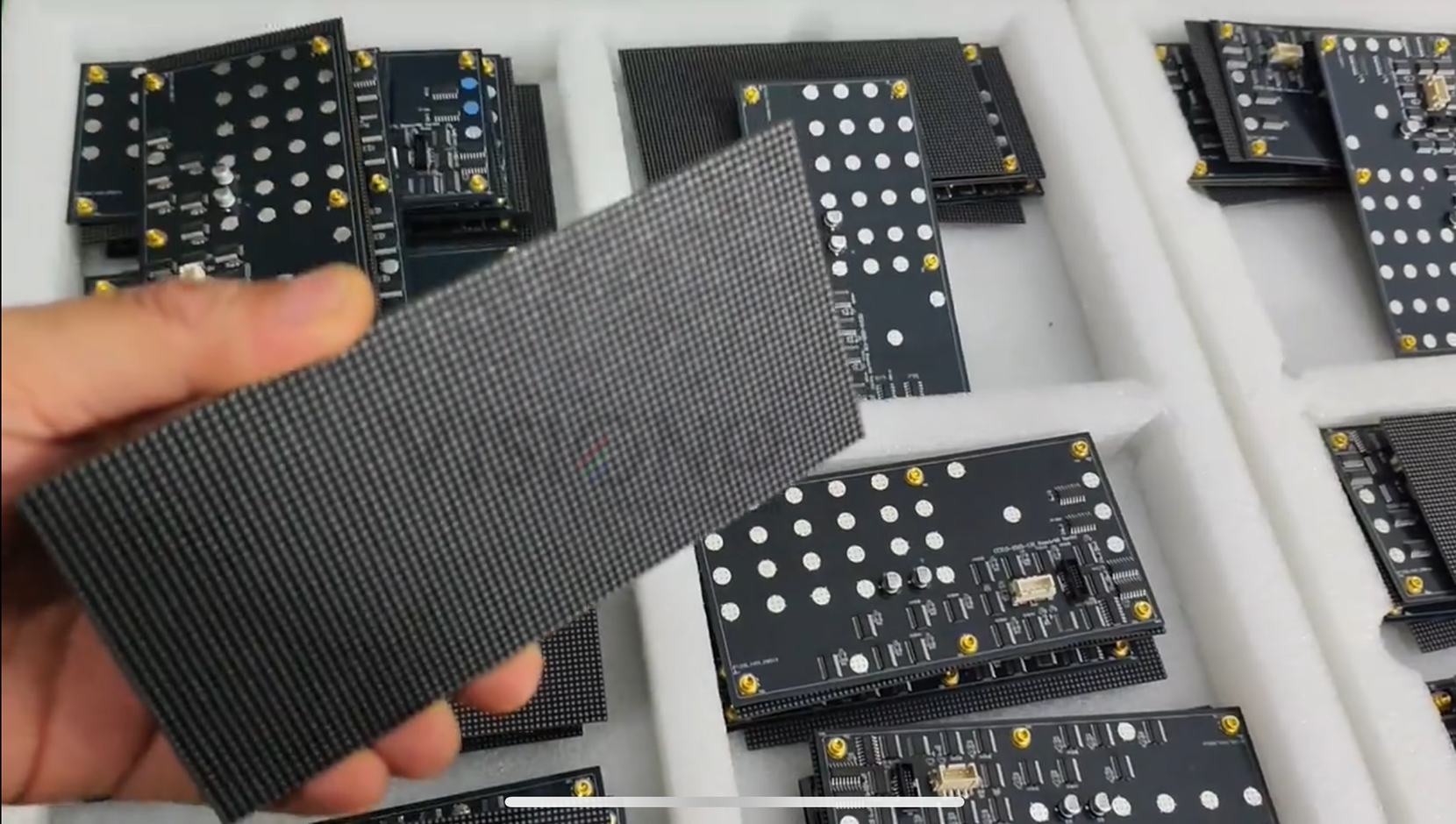 cuttable led display modules 160x80mm