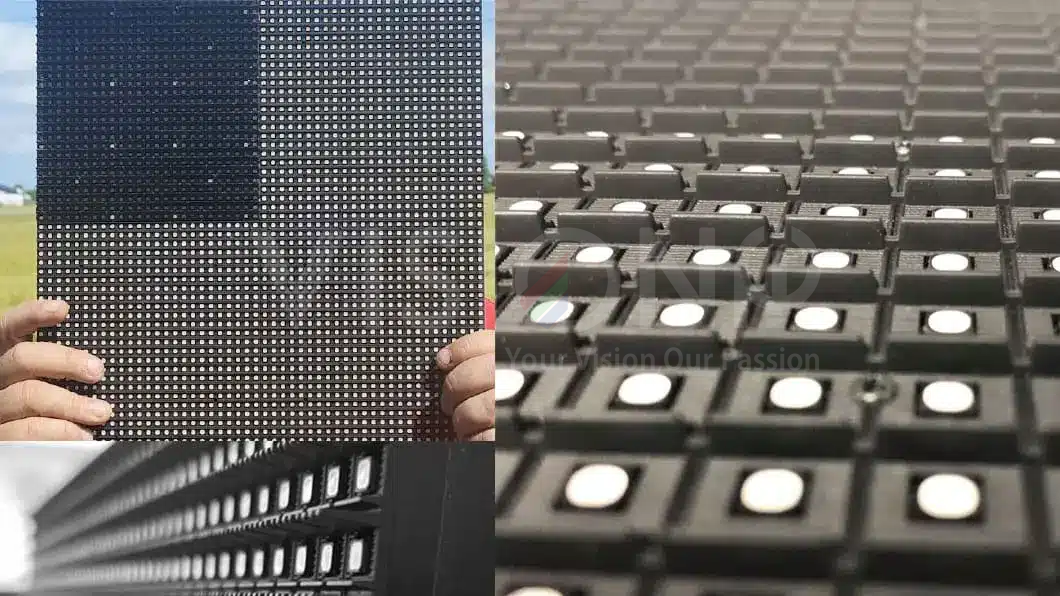 LED modules Louver and masks