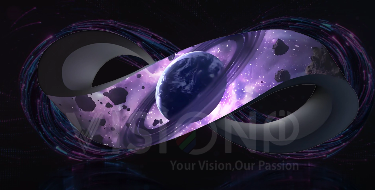 mobius led screen infinite loop led display