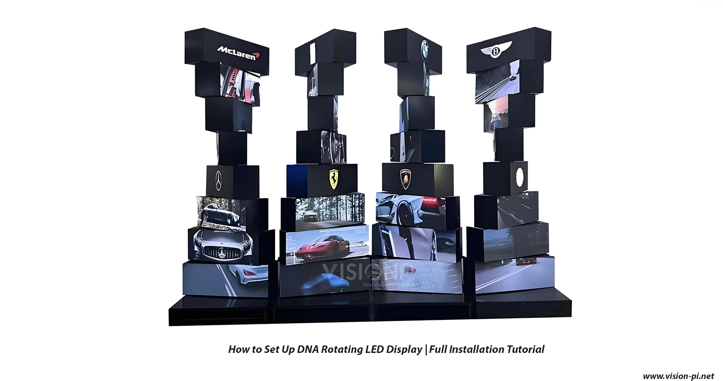 How to Set Up DNA Rotating LED Display | Full Installation Tutorial How to Set Up DNA Rotating LED Display | Full Installation Tutorial