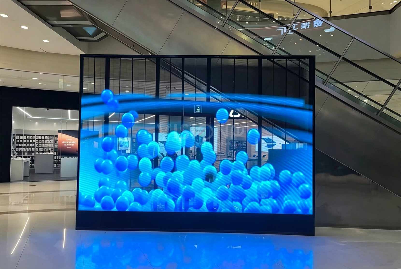 HD P3.91-3.91 transparent LED display screen, ultra high transparency, high brightness, high definition glass transparent led screen for mall storefront window HD P3.91-3.91 transparent LED display screen, ultra high transparency, high brightness, high definition glass transparent led screen for mall storefront window
