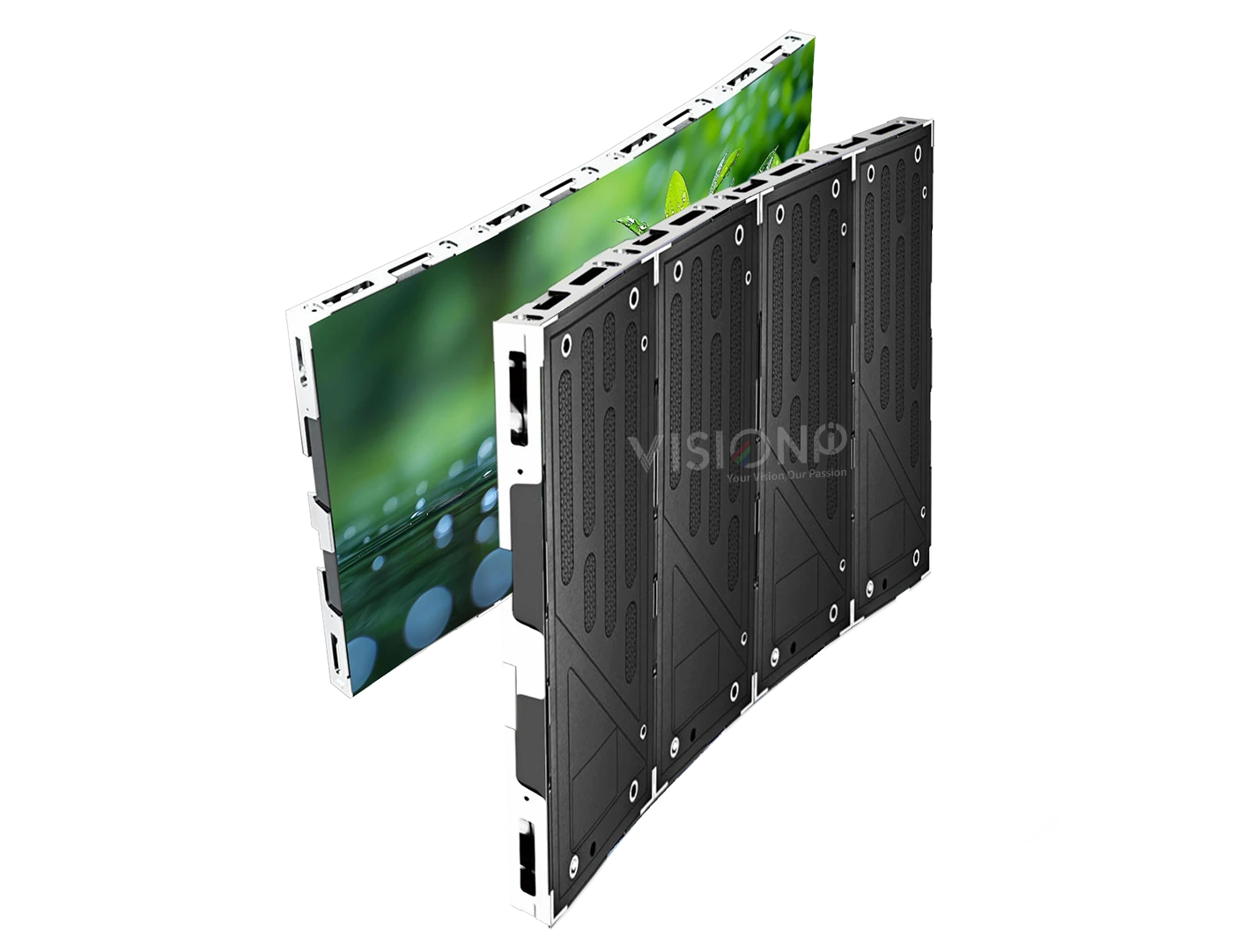 convex 16-9 cob led display indoor