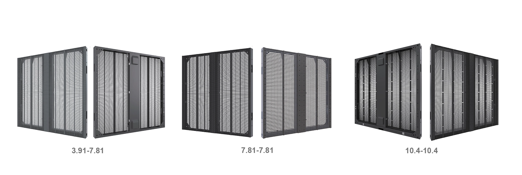 P3.91-7.81 P7.81 P10.4 outdoor led mesh display