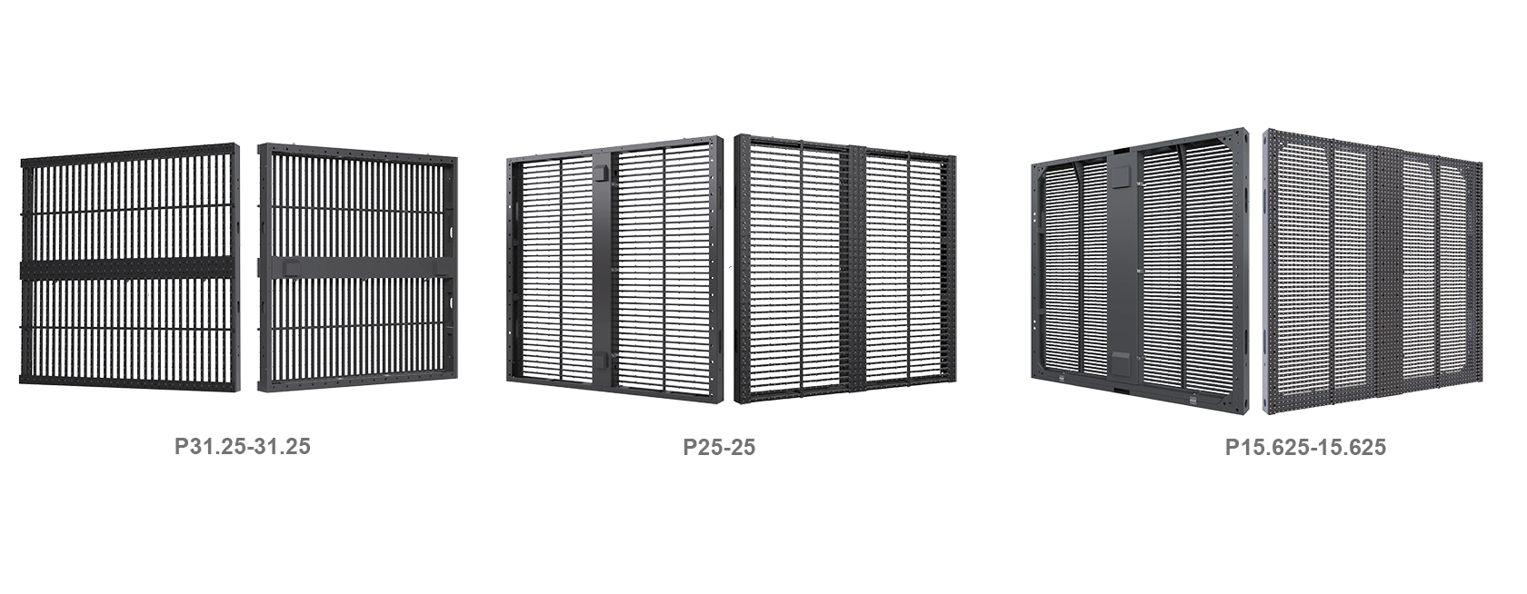p15 p25 p31 outdoor led mesh transpareng display