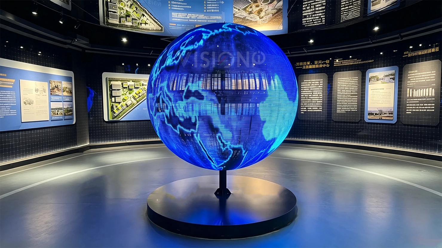 transparent led sphere display manufacturer china